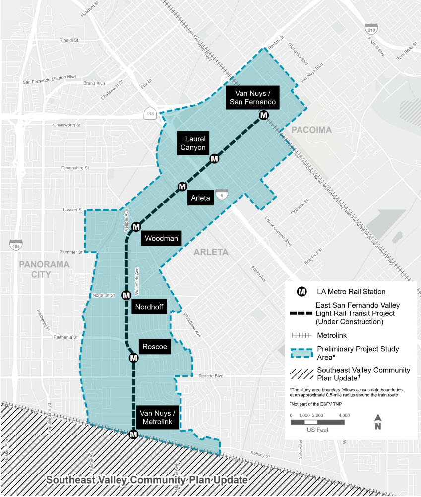 East San Fernando Valley Transit Neighborhood Plan